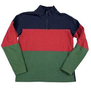 Pacsun Colorblock 1/4 Zip Sweatshirt Sz Medium